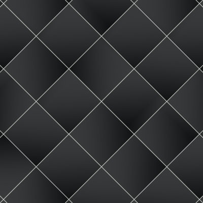 Qualis Ceramica Satin 13x13 Black - Herringbone
