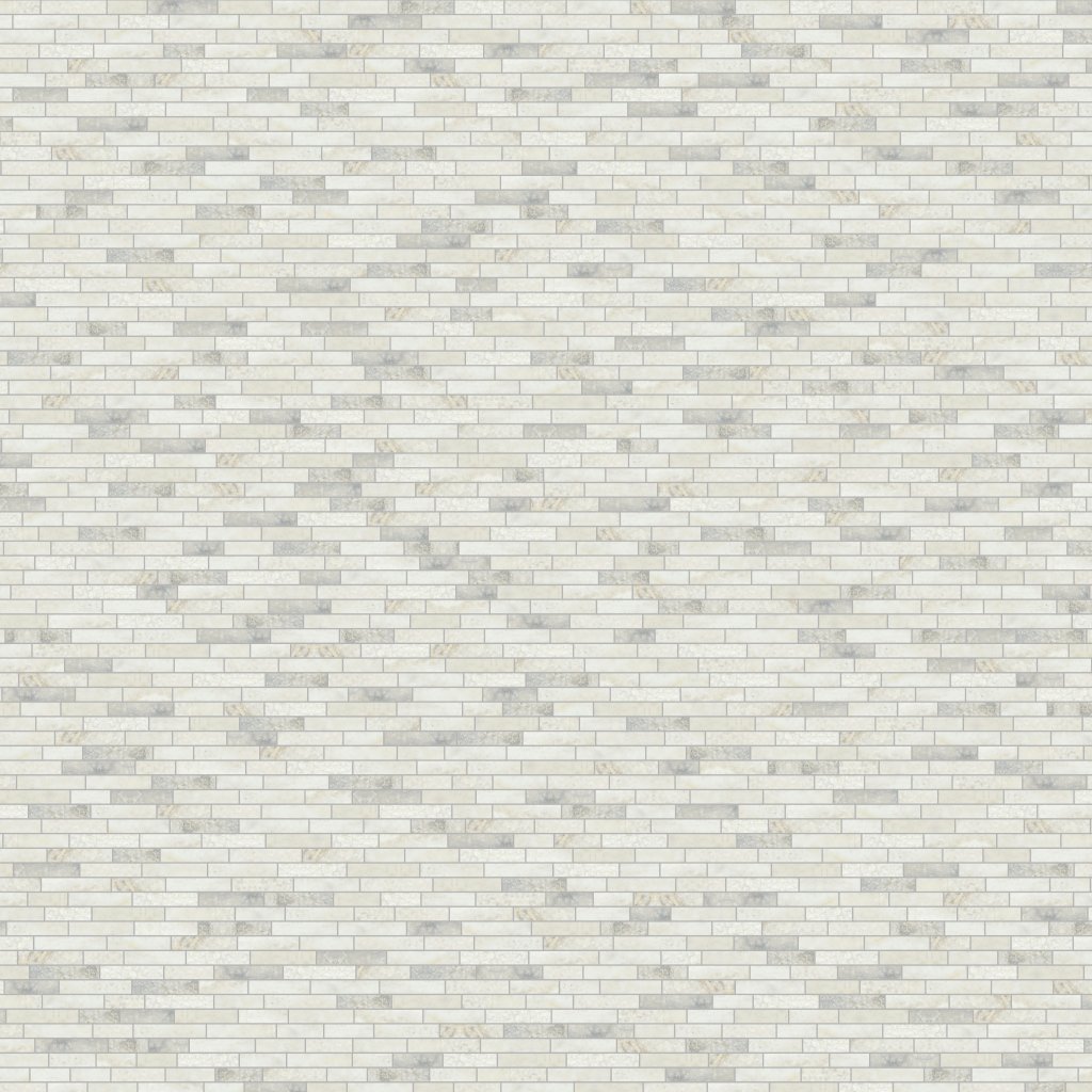American Olean Predella - Lumen White, Random Linear, Straight Edge, Mix (M024) - Lumen White
