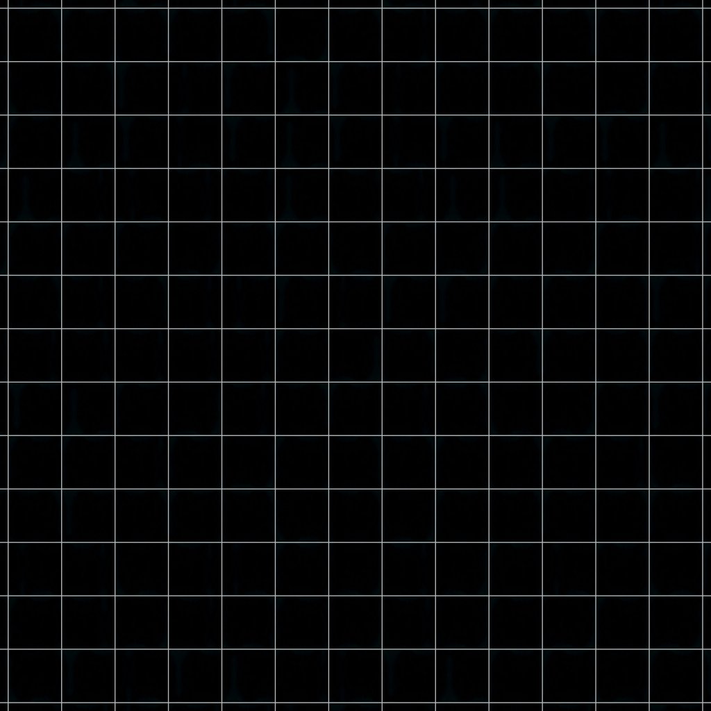 American Olean Color Story Wall - Black, Square, 4X4, Glossy (0049) - Black