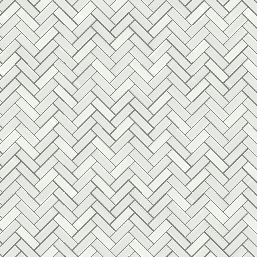 Emser Tile CHARISMA HERRINGBONE MOSAIC -GLS - Finesse