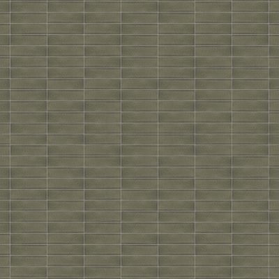 Marble Systems Pizarra Glossy Subway Thin Brick Tile 2 1/4x7 9/16 - Pizarra - 2 1/4" x 7 9/16" x 9/16"
