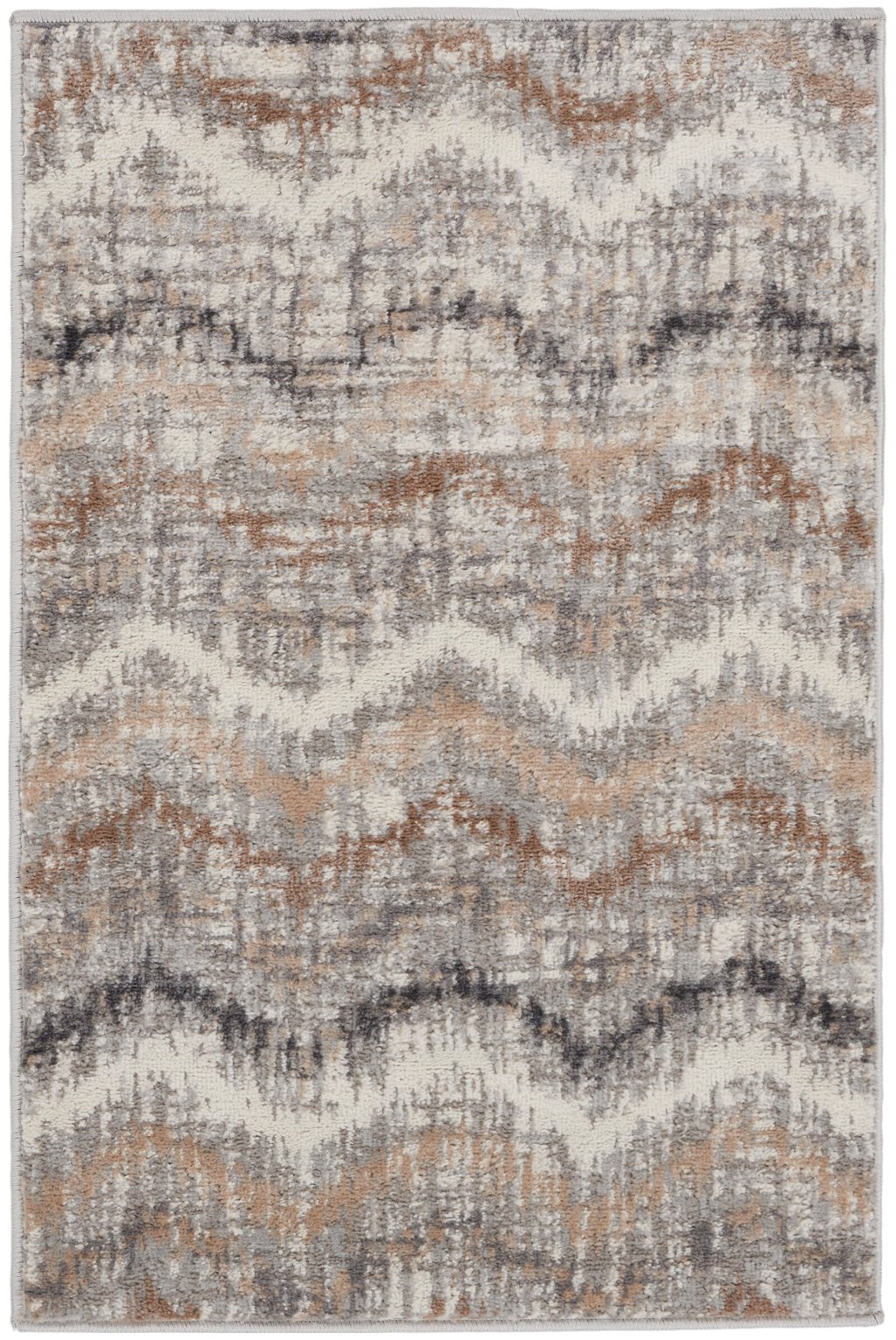 Nourison Home Nourison Elation ETN04 2' x 3' Grey Ivory Modern Indoor Rug