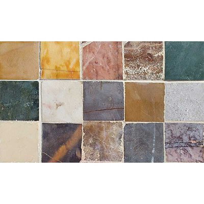 Marble Systems San Tropez Honed Limestone Border Tiles 4 3/8x7 3/8 - San Tropez - 4 3/8" x 7 3/8" x 1/4"