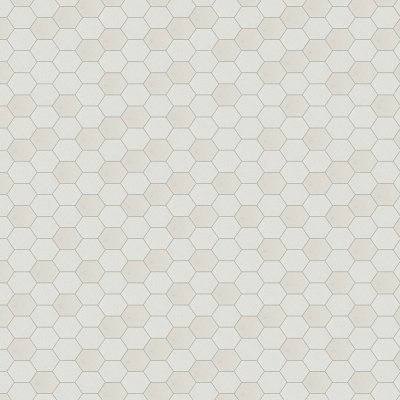 Marble Systems Champagne Honed Hexagon 2 Limestone Mosaic 10 3/8x12 - Champagne - 10 3/8" x 12" x 3/8"