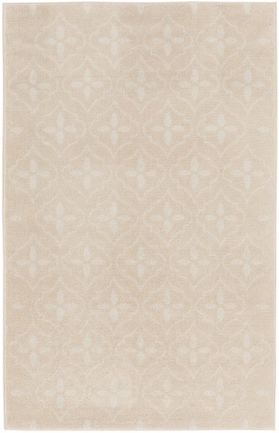 Nourison Home Nourison Nourison Essentials NRE04 5' x 7' Ivory Beige Modern Rug - 4' x 6'