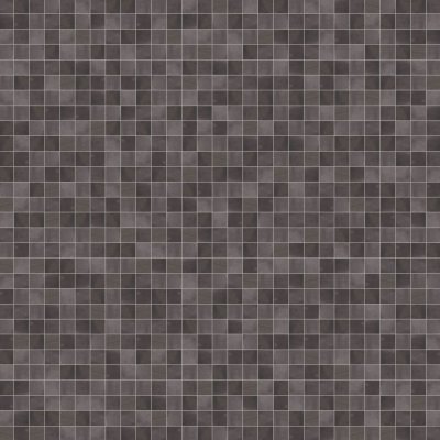 Marble Systems Gray Glossy Midan Zellige Mosaic 12x12 - Gray - 12" x 12" x 1/2"