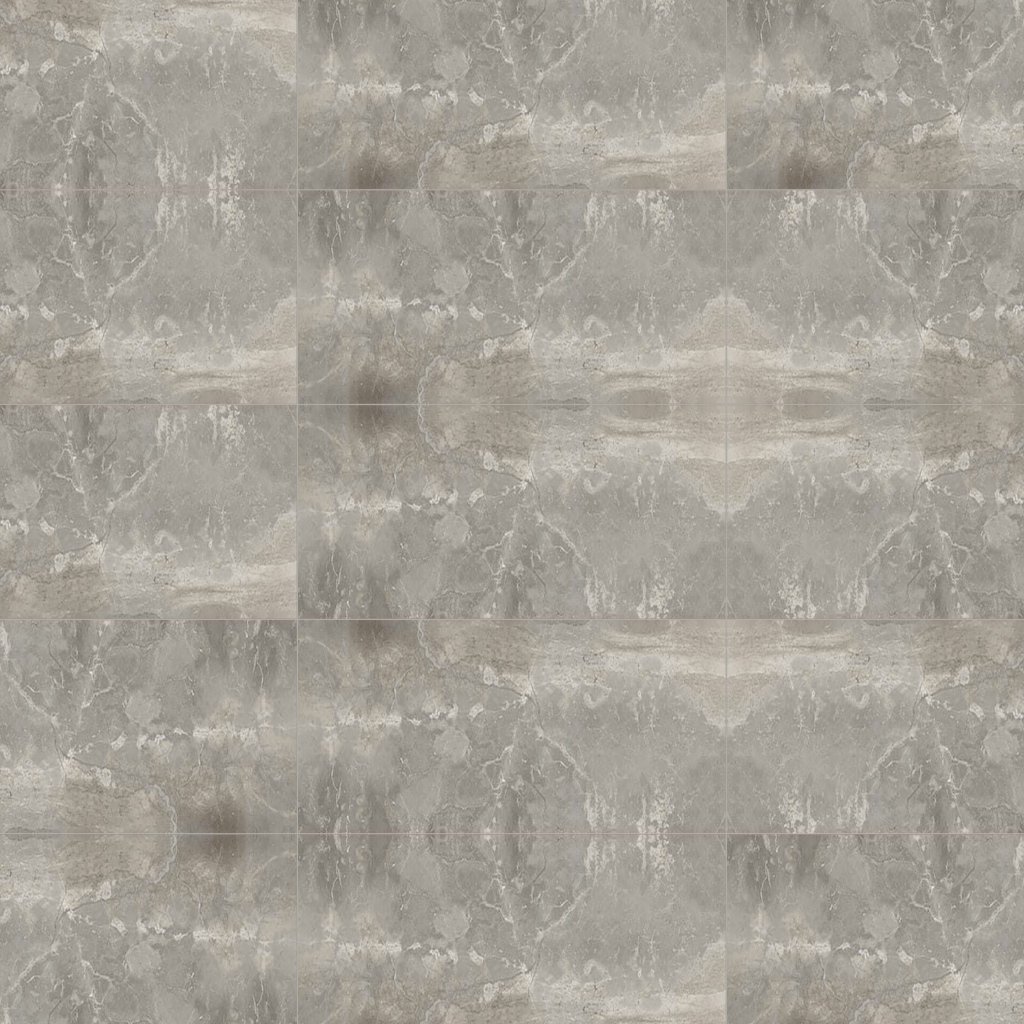Marble Systems Romano Greige Polished Marble Look Porcelain Tile 12x24 - Romano Greige