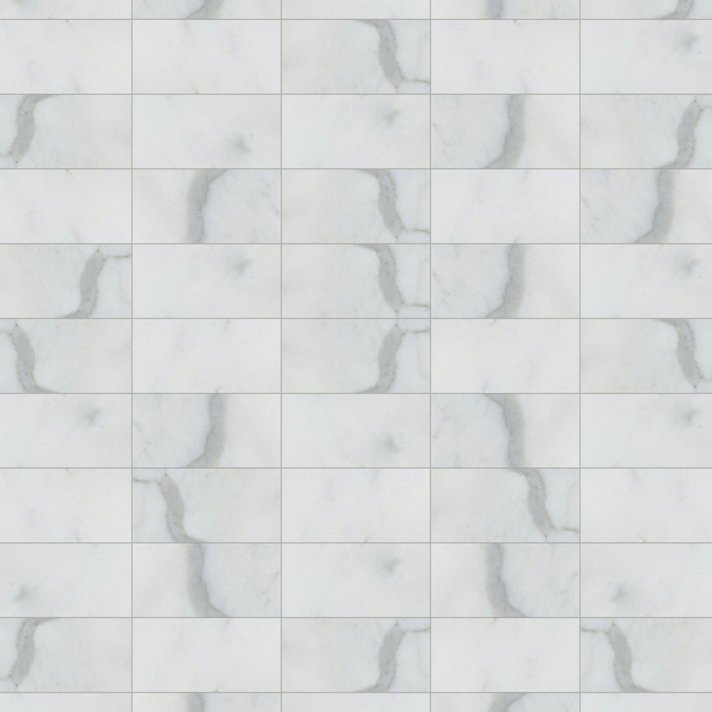 Marble Systems Calacatta Gold Royal Polished Marble Tile 6x12 - Calacatta Gold Royal