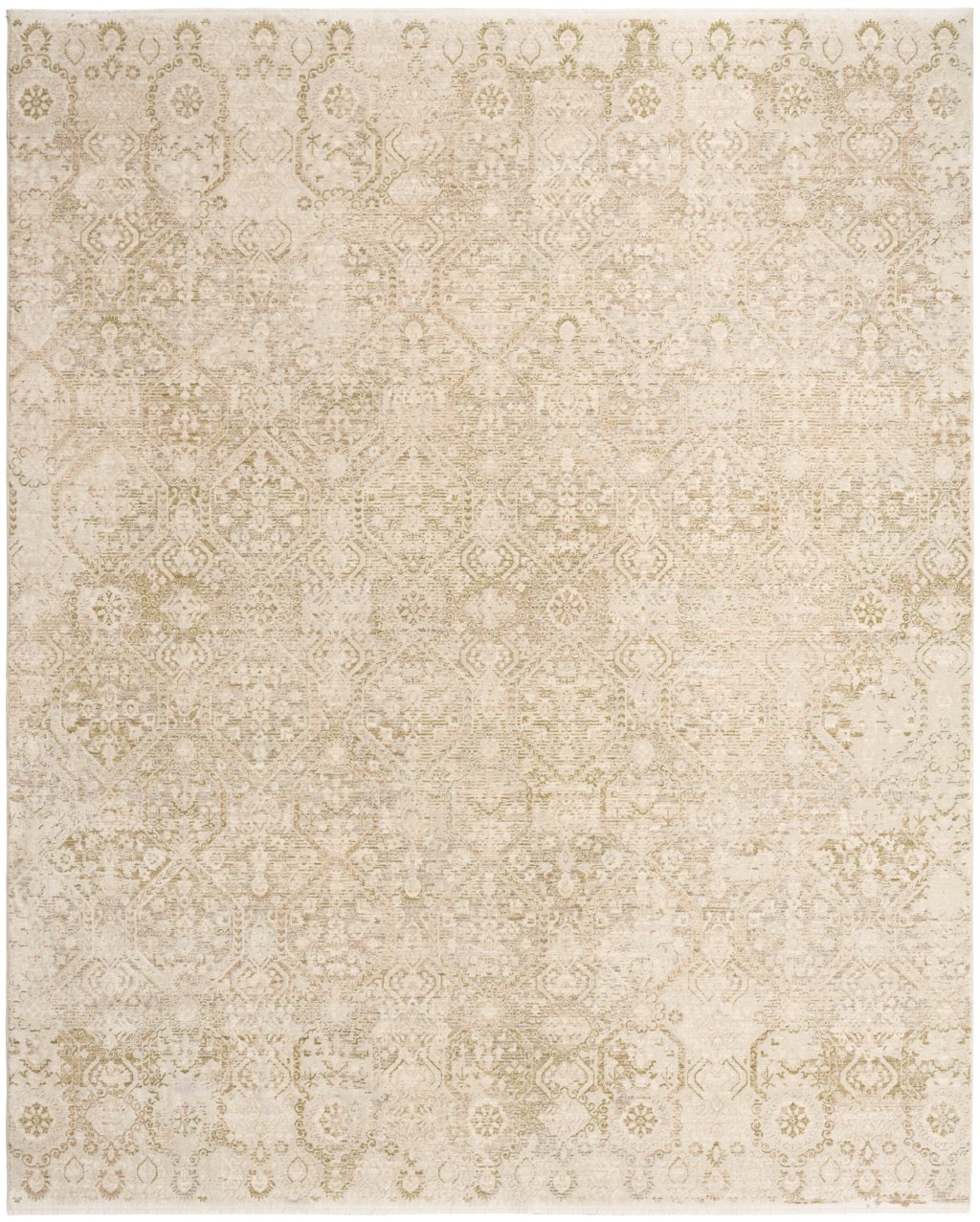 Nourison Home Nourison Sultana SLL05 9' x 12' Beige Green Vintage Indoor Rug