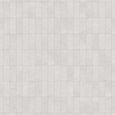 Marble Systems Vanilla Honed 5/8x3 Marble Mosaic 12x12 - Vanilla - 12" x 12" x 3/8"