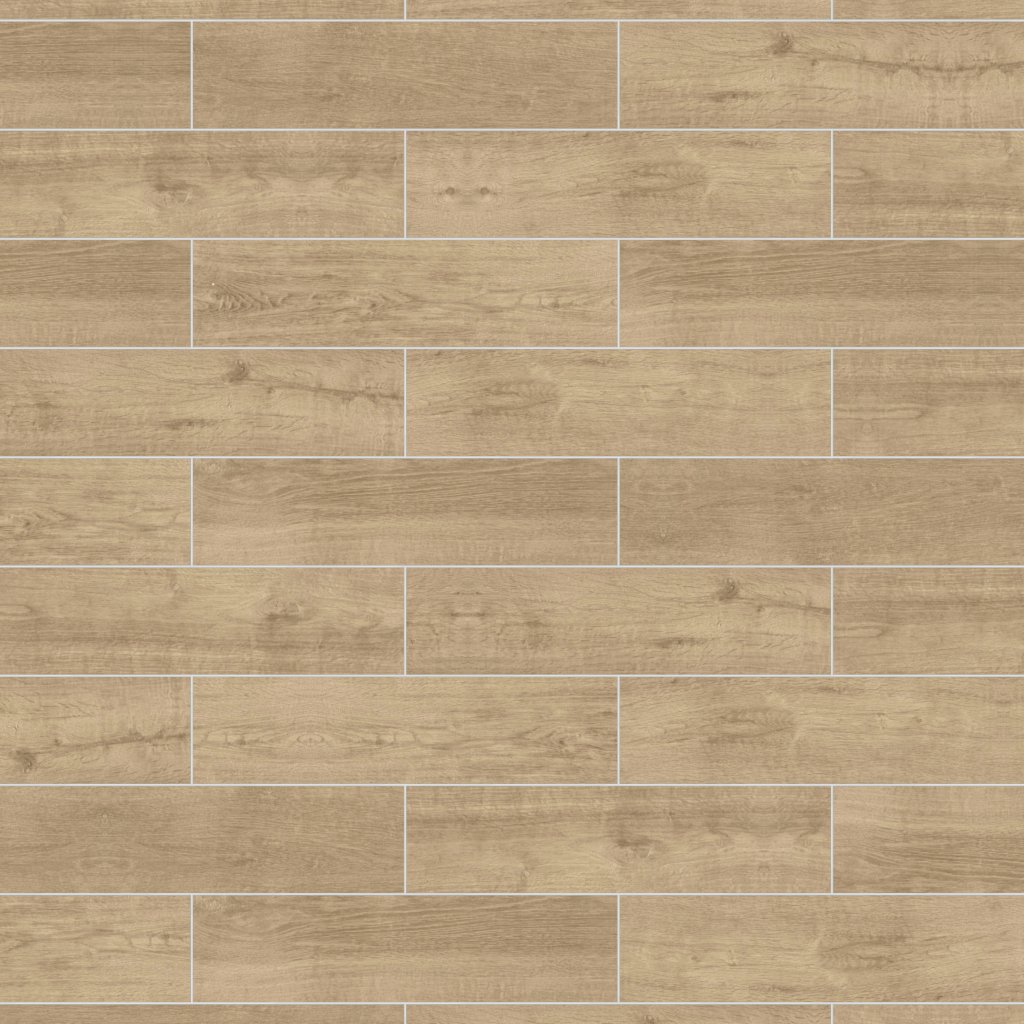 Daltile Gaineswood Hickory, Plank, 6X24, Matte - Hickory