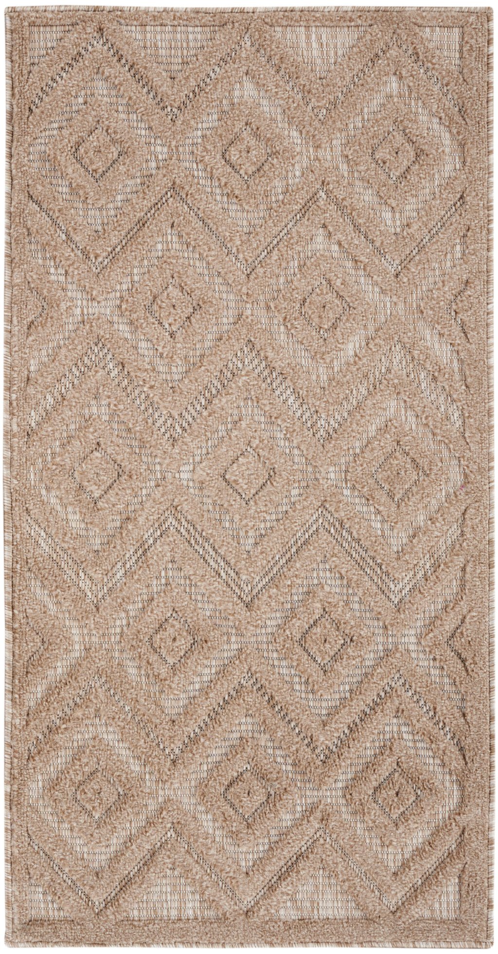 Nourison Home Nourison Versatile NRV01 2' x 4' Natural Beige Modern Rug