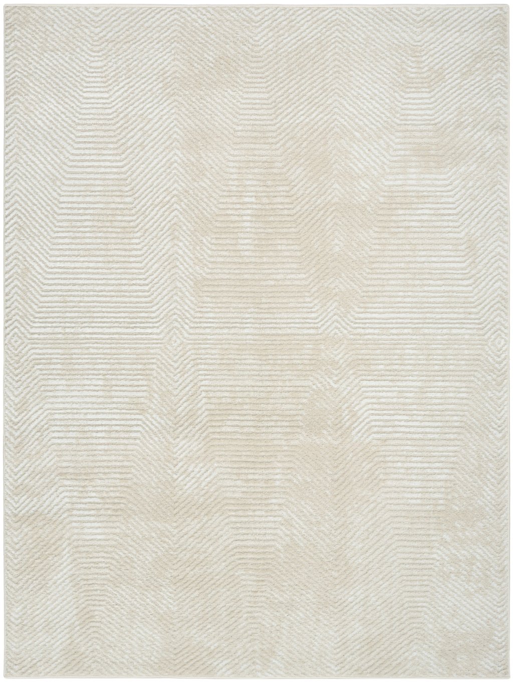 Nourison Home Nourison Dekor DEK04 4' x 6' Ivory Beige Modern Indoor Rug