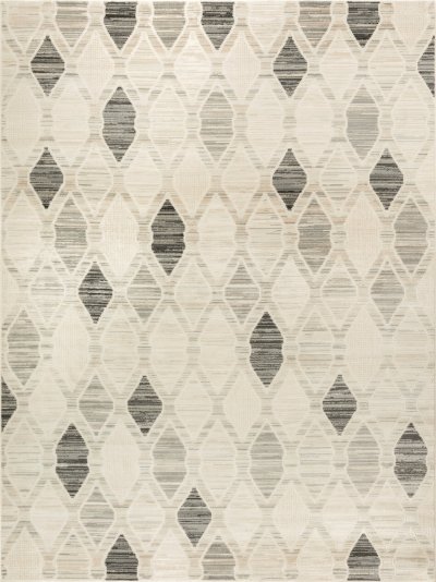 Nourison Home Nourison Serenity Home SRH08 3'11" x 5'11" Beige Grey Modern Indoor Rug - 9' x 12'