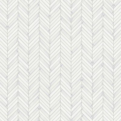 Marble Systems Lilac Honed Thin Chevron Waterjet Marble Mosaic 10x13 - Lilac - 10" x 13" x 3/8"