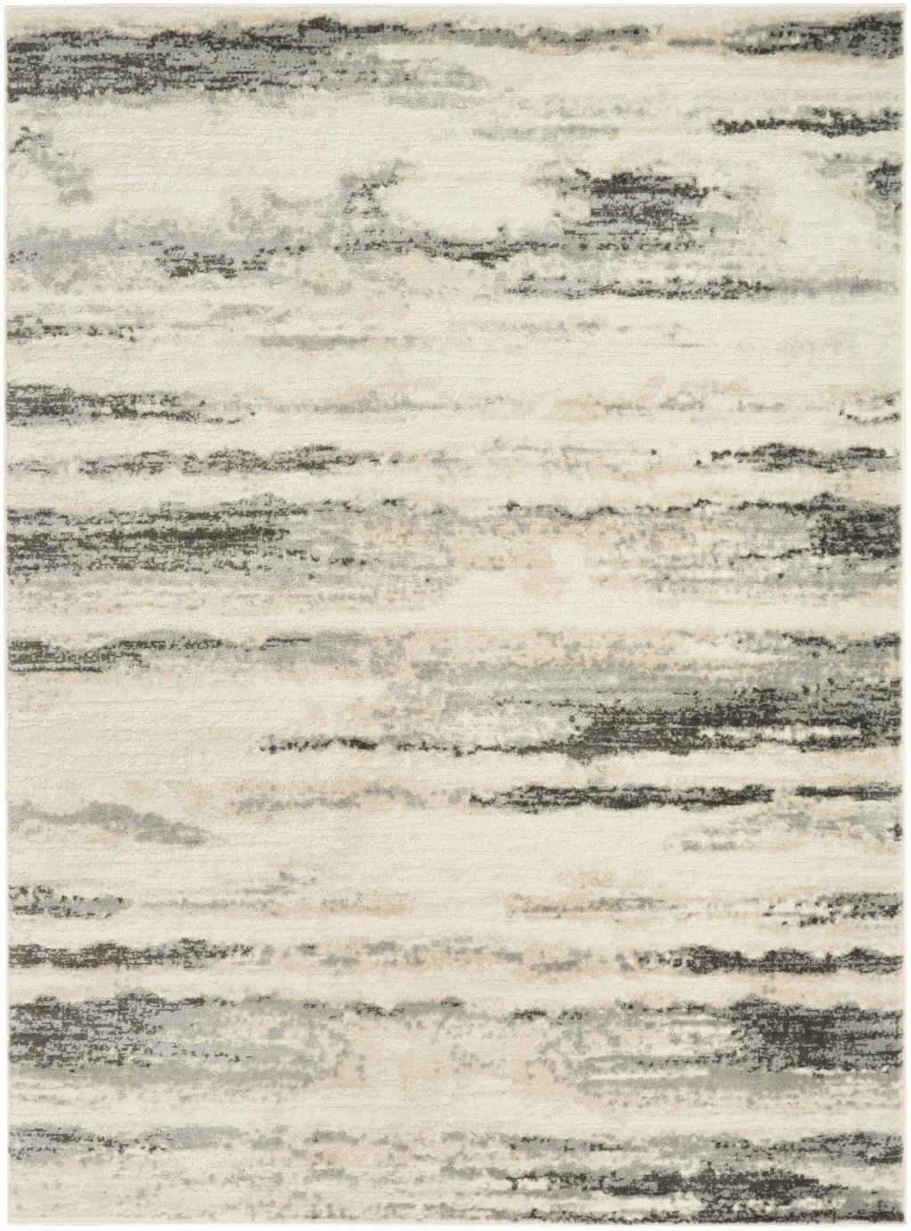 Nourison Home Nourison Serenity Home SRH12 6' x 9' Grey Multicolor Modern Indoor Rug