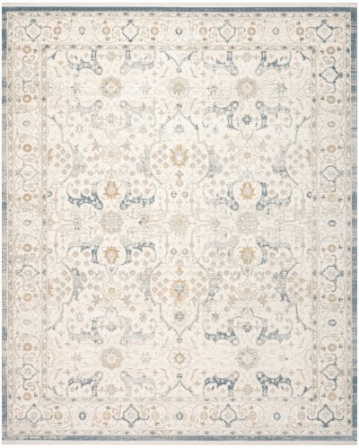 Nourison Home Nourison Pardis PRD03 7'10" x 9'10" Light Blue Vintage Indoor Rug - 7'10" x 9'10"