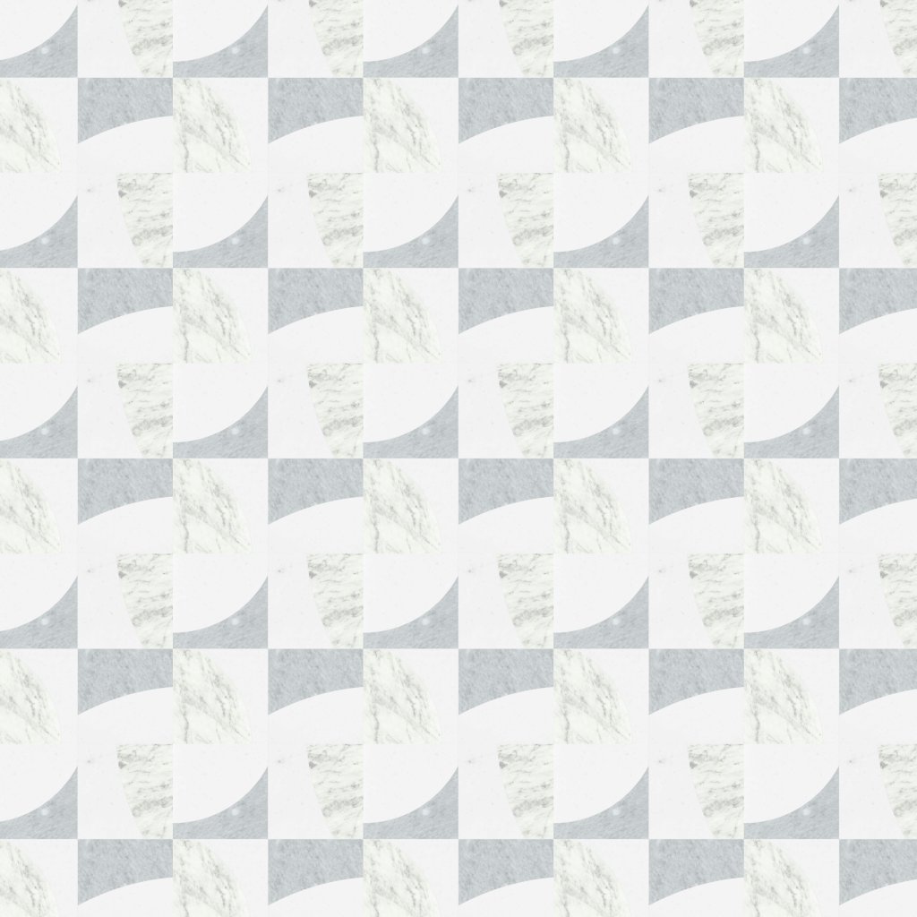 Qualis Ceramica Utopio Eclypse Dove Mosaic