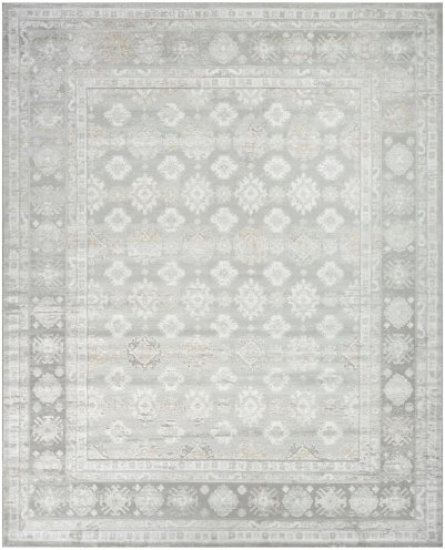 Nourison Home Nourison Dekor DEK02 7'10" x 9'10" Grey Vintage Indoor Rug - 7'10" x 9'10"