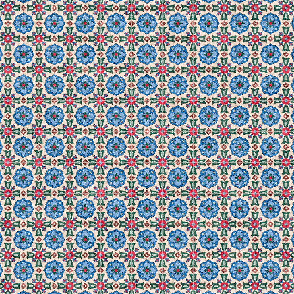 Marble Systems 507 A Glazed Ceramic Tile 6x6 - 507 A