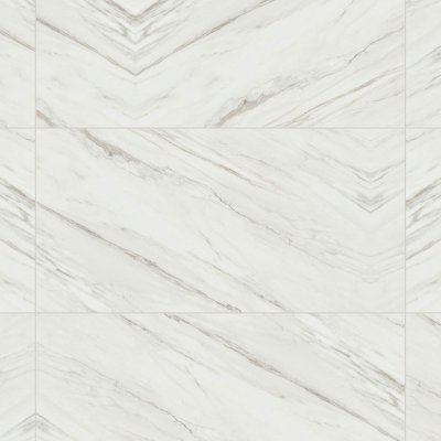 Qualis Ceramica Royal Stoneworks 24X48 Italian Cream Vein Honed - Grid