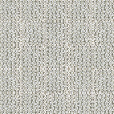 Qualis Ceramica 5/8X5/8 Creme Brulee Mosaic - 12" x 12"