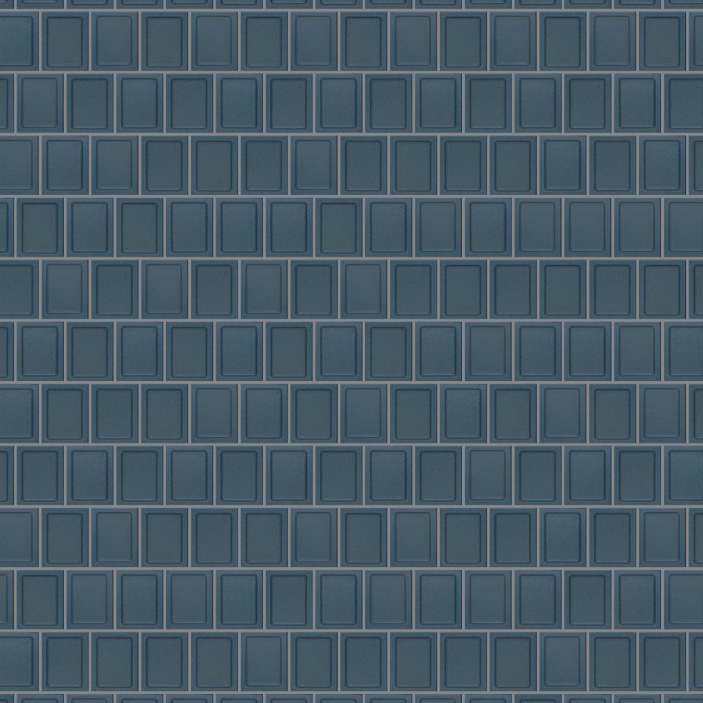 Emser Tile CUADRO FRAME GLOSSY MOSAIC /-POR - Royal
