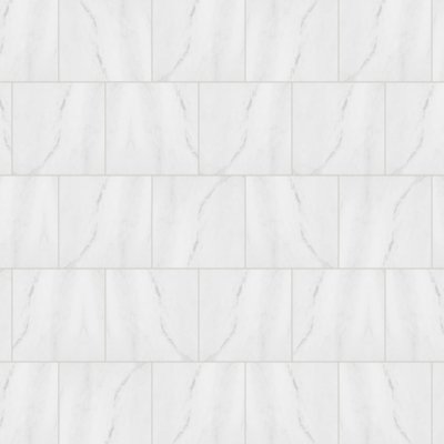 Qualis Ceramica Bianco Venatino 12x12 Polished - Alternating 1/2
