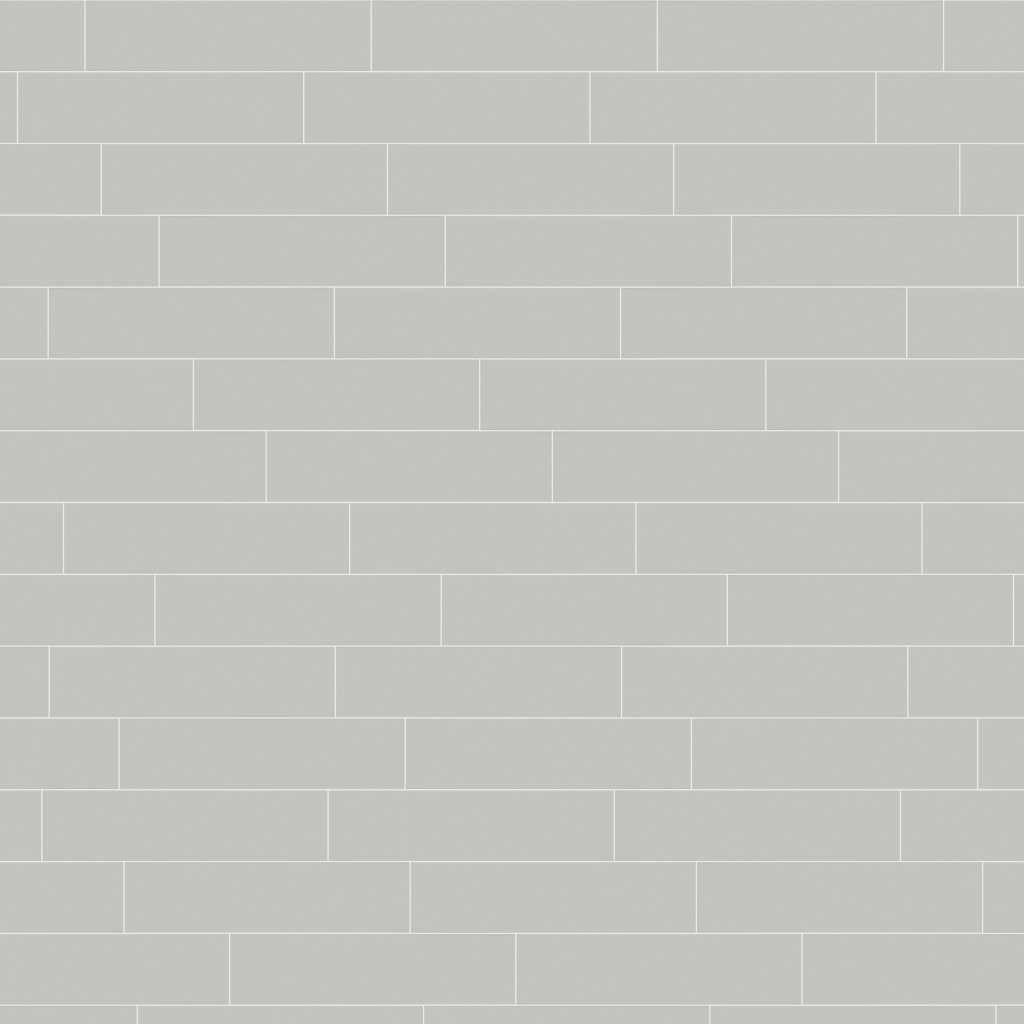Qualis Ceramica Traditions Loft Grey 4X16 Glossy - Grey