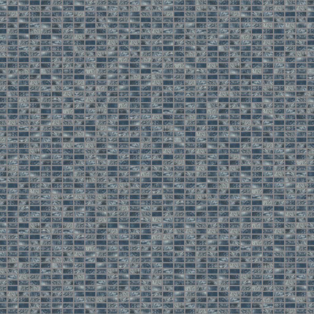 Emser Tile WATERLACE: OFFSET GLASS MOSAIC - Yaro