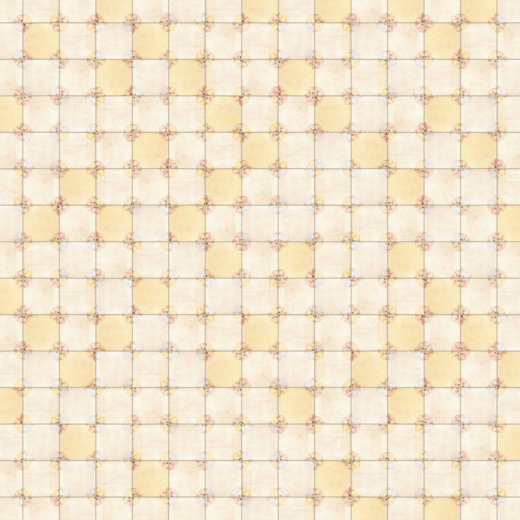 Marble Systems Petal Matte Ceramic Tile 4x4 - Petal