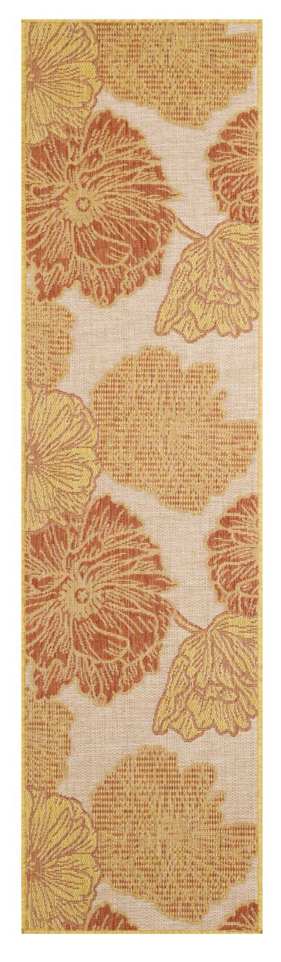 Nourison Home Nourison Garden Oasis GOA04 10' x 14' Coral Tropical Rug - 2' x 6'