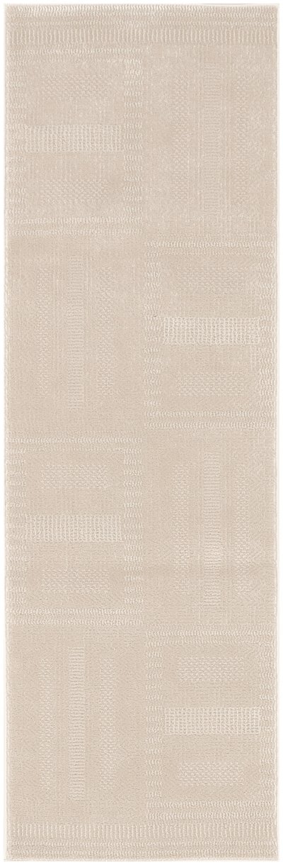 Nourison Home Nourison Nordic NRC11 5' x 7' Taupe Modern Indoor Rug - 2' x 6'