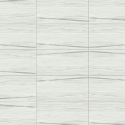 Marble Systems Carrara Zebrino Polished Marble Look Porcelain Tile 12x24 - Carrara Zebrino - 12" x 24" x 3/8"