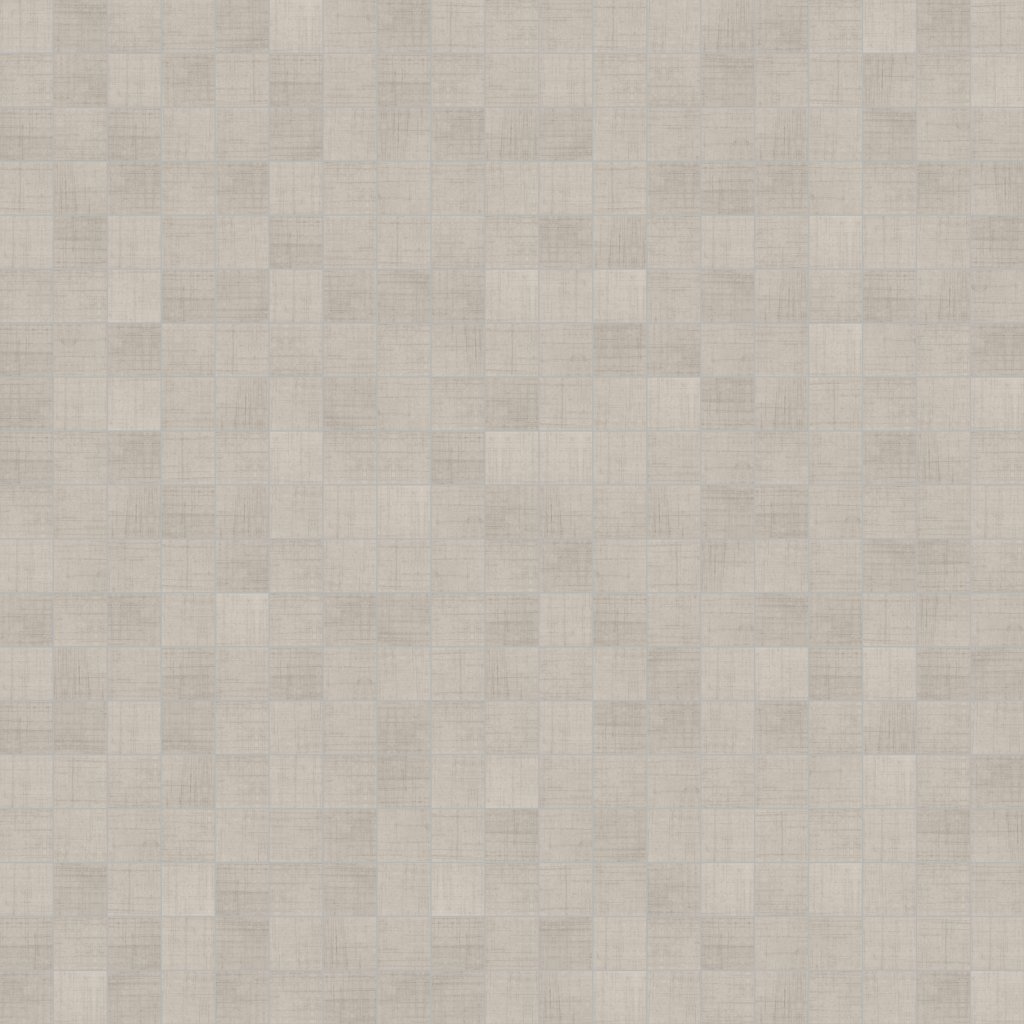 American Olean Stitchmark - Boucle Cream, Straight Joint, 3X3, Matte (SI71) - Boucle Cream
