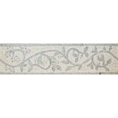 Marble Systems Mirabeau Honed Limestone Border Tiles 4x16 - Mirabeau - 4" x 16" x 1/2"