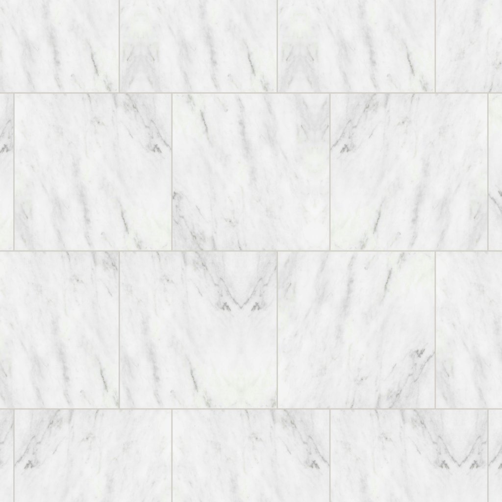 Qualis Ceramica Bianco Venatino 18x18 Honed