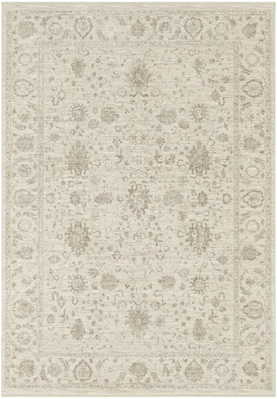Nourison Home Nourison Outlines OLN07 6' x 9' Ivory Vintage Indoor Rug - 5'3" x 7'3"