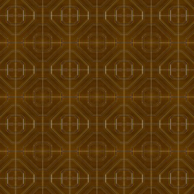 Marble Systems Creamy Leather Glossy Kodye Ceramic Accent Tiles 8x8 - Creamy Leather - 8" x 8" x 3/8"