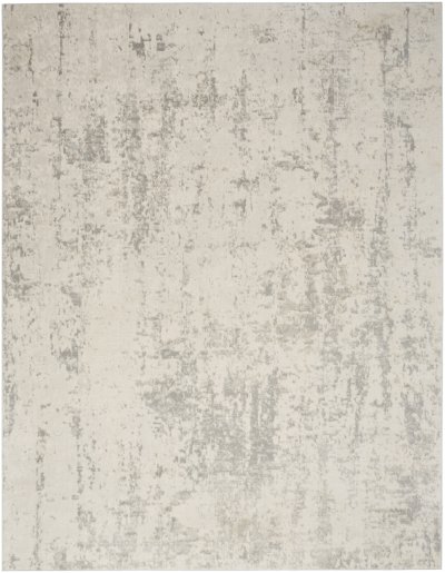 Nourison Home Nourison Concerto CNC01 3'9" x 5'9" Cream Grey Modern Indoor Rug - 7'10" x 9'10"
