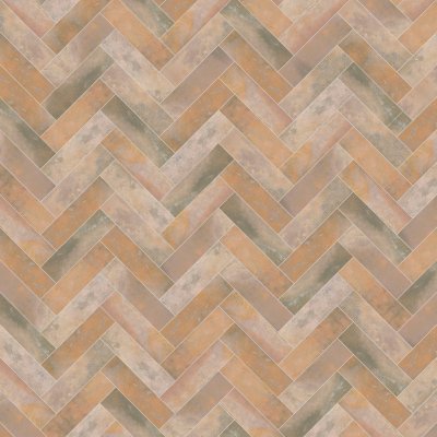 Qualis Ceramica Dominica 3x11 Dark - Herringbone