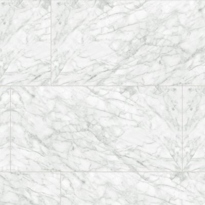 Qualis Ceramica Plata 24x48 Carrara Abisso Matte - 24" x 48"