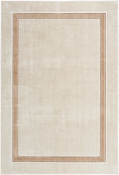 Nourison Home Nourison Glam GLM08 5'3" x 7'3" Ivory Cream Contemporary Indoor Rug - 5'3" x 7'3"