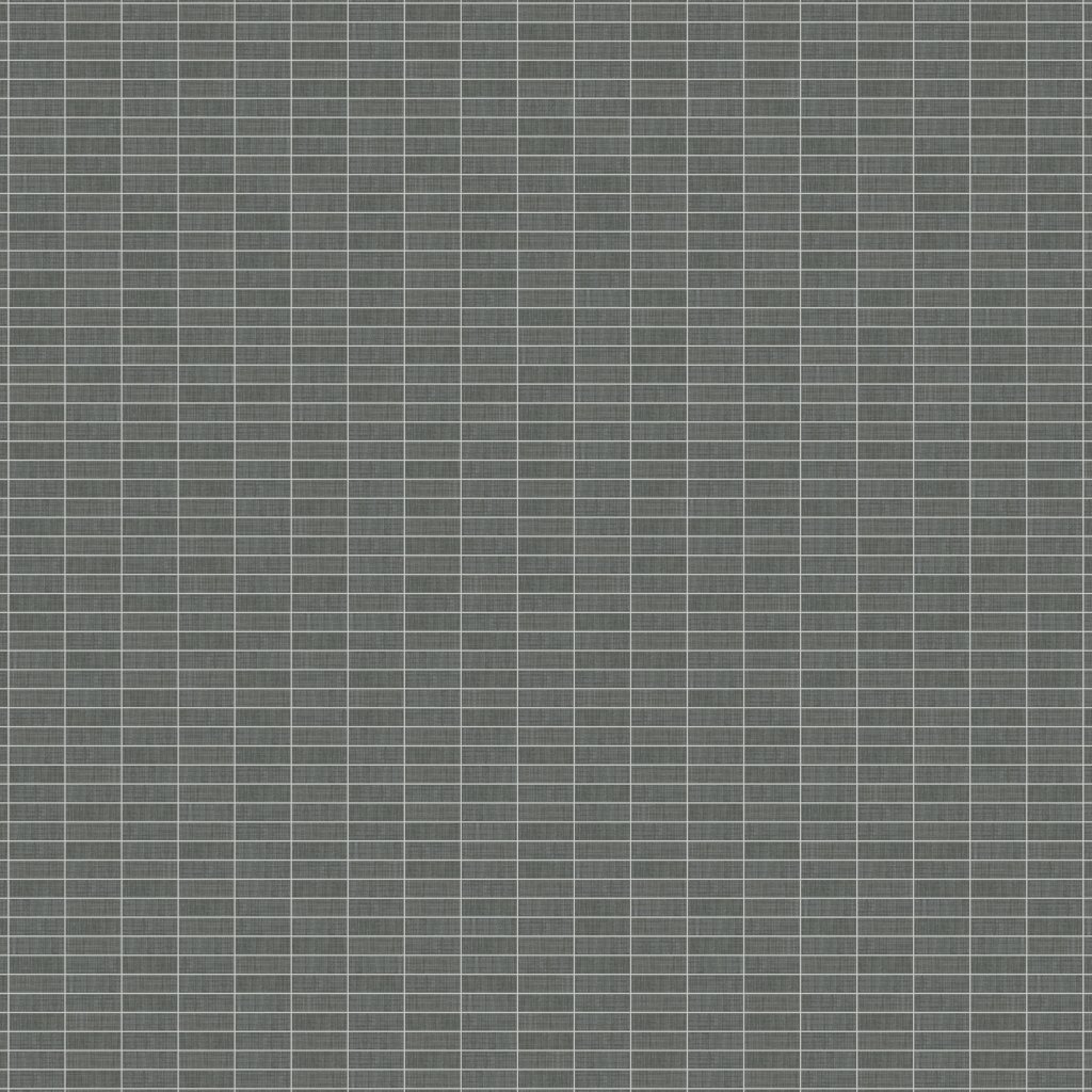 Daltile Fabric Art Modern Textile Dark Gray, Straight Joint, 1X3, Matte - Modern Textile Dark Gray