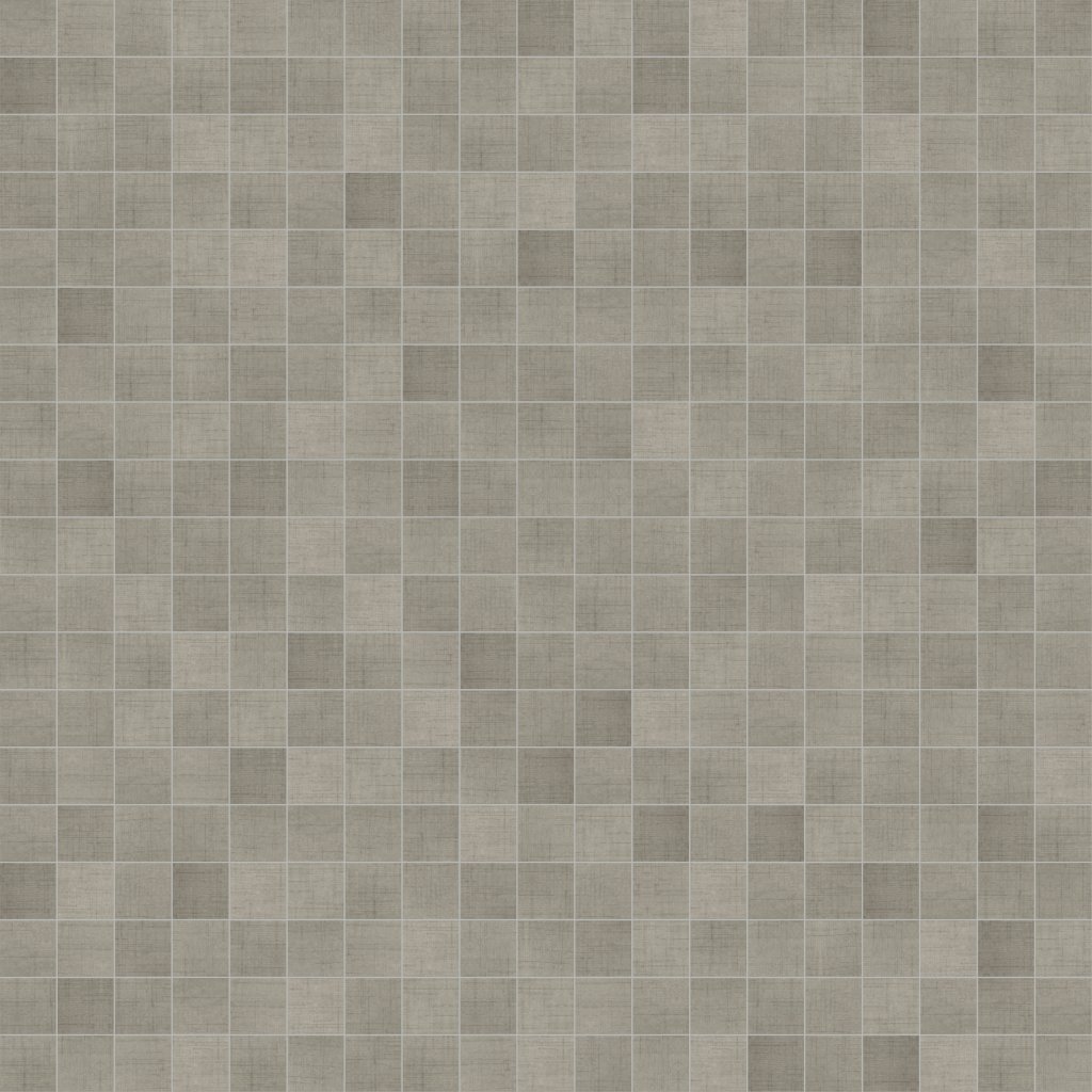 American Olean Stitchmark - Tweed Taupe, Straight Joint, 3X3, Matte (SI74) - Tweed Taupe