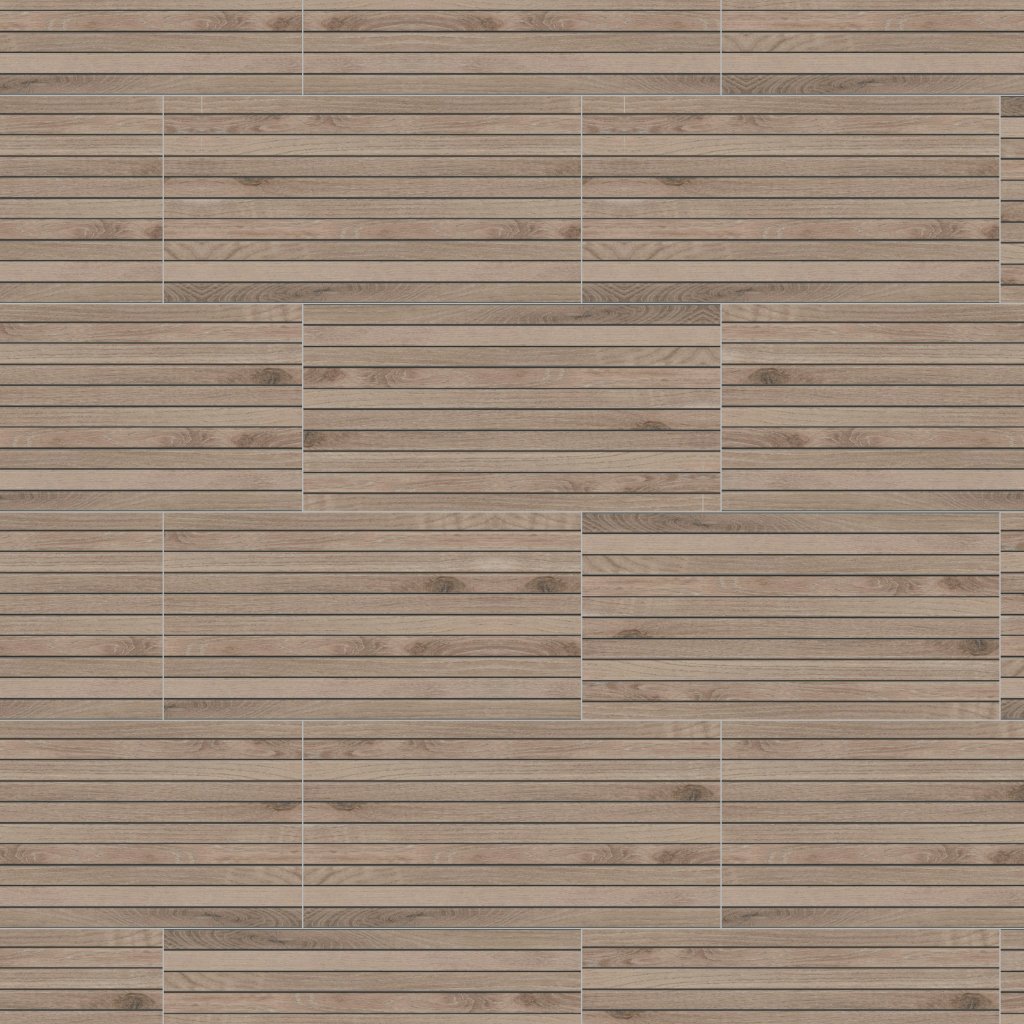 American Olean Debonair Estate - Parchment, Stacked, 1X24, Matte (DE06) - Parchment