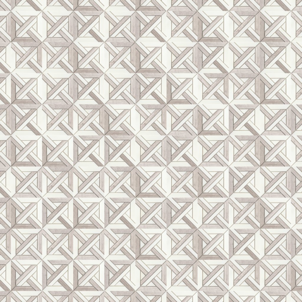 Emser Tile ALLURO MINI CASTLE POLISHED MOSAIC -MAR - Cream