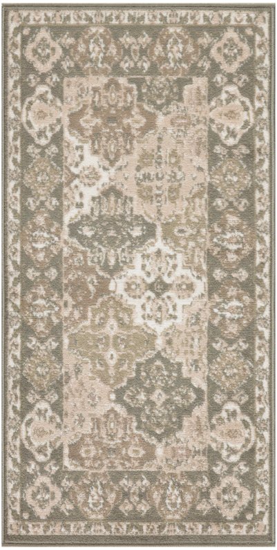 Nourison Home Nourison Grafix GRF31 2' x 4' Green Vintage Indoor Rug - 2' x 4'