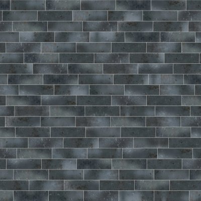 Qualis Ceramica Miami Key Biscayne Anthracite - Random Length