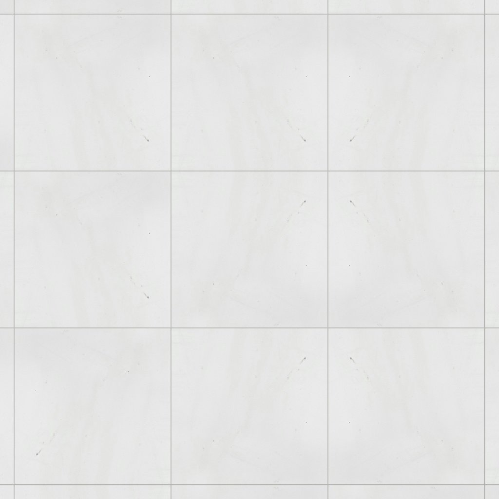 Marble Systems Aspen White Polished Marble Tile 18x18 - Aspen White
